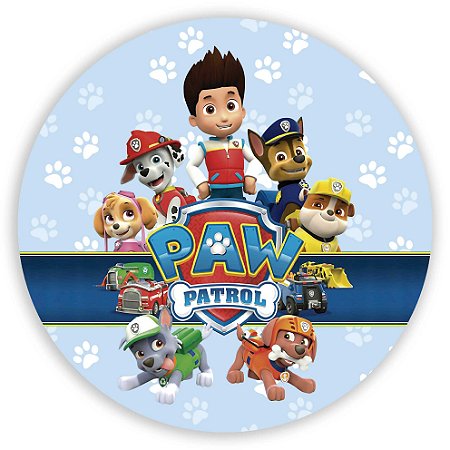 Mini Painel - Patrulha Canina - Sublimado 3D