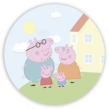 Mini Painel - Peppa Pig - Sublimado 3D