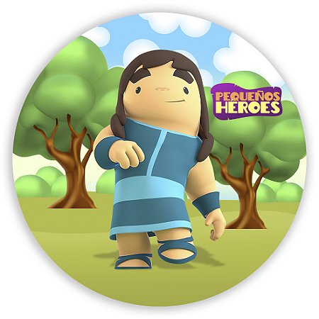 Mini Painel - Pequeños Heroes - Sublimado 3D