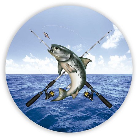 Mini Painel - Pescaria - Sublimado 3D