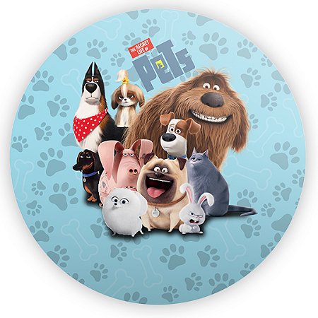 Mini Painel - Pets - A Vida Secreta dos Bichos - Sublimado 3D