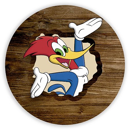 Capa Mini Painel Sublimado - Pica Pau