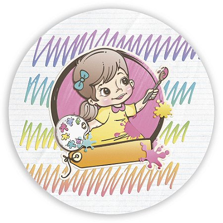 Mini Painel - Pintando o 7 - Sublimado 3D