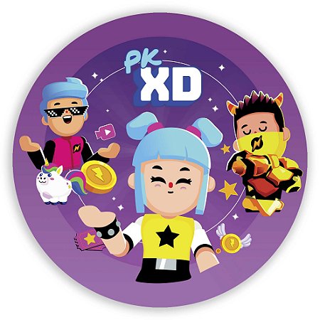 Mini Painel - PK XD - Sublimado 3D