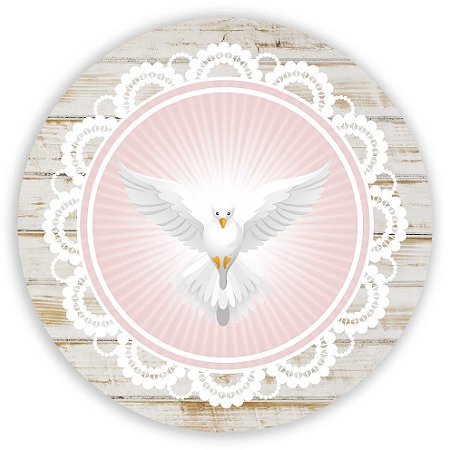 Capa Mini Painel Sublimado - Pomba