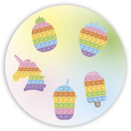 Mini Painel - Pop It - Sublimado 3D