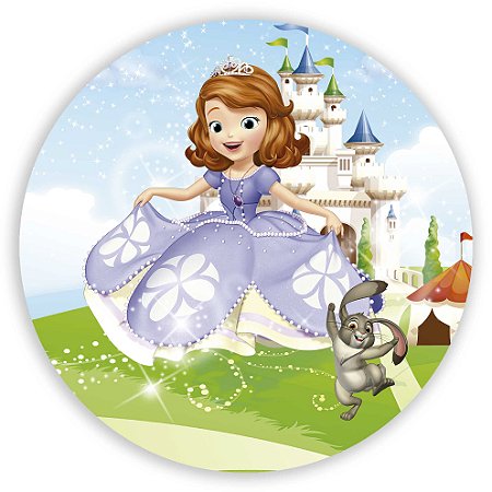 Mini Painel - Princesa Sofia - Sublimado 3D