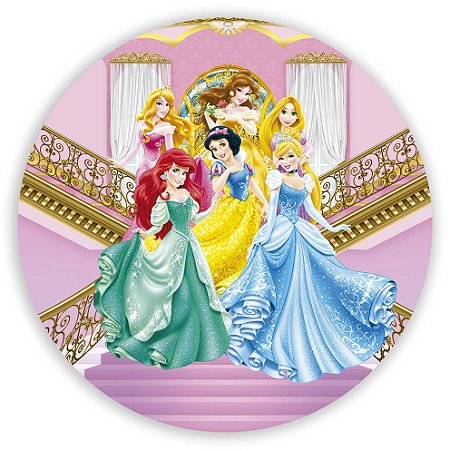 Mini Painel - Princesas - Sublimado 3D