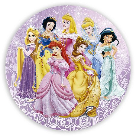 Mini Painel - Princesas da Disney - Sublimado 3D