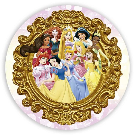 Mini Painel - Princesas da Disney - Sublimado 3D