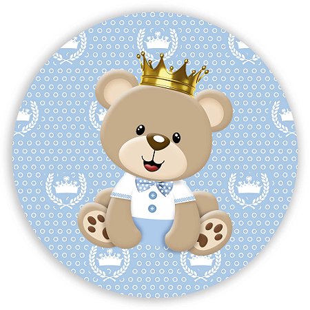 Capa Mini Painel Sublimado - Príncipe Urso