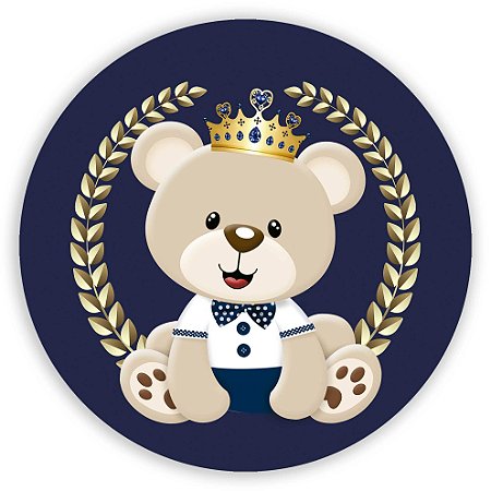 Capa Mini Painel Sublimado - Príncipe Urso