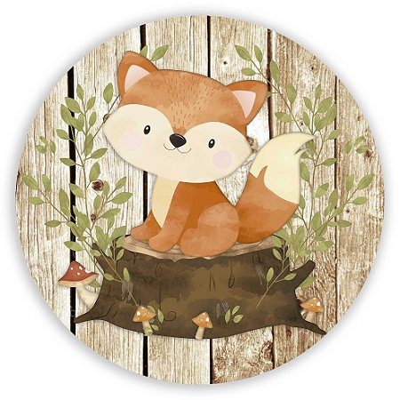 Mini Painel - Raposa - Sublimado 3D