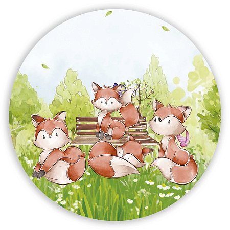 Capa Mini Painel Sublimado - Raposa