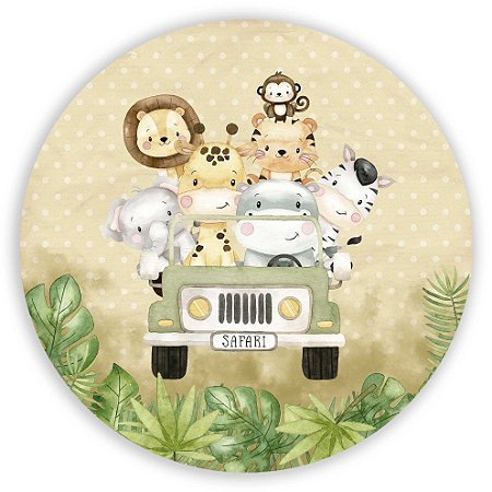 Mini Painel - Safari - Sublimado 3D