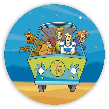Mini Painel - Scooby Doo - Sublimado 3D