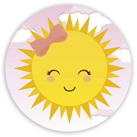 Mini Painel - Sol - Sublimado 3D