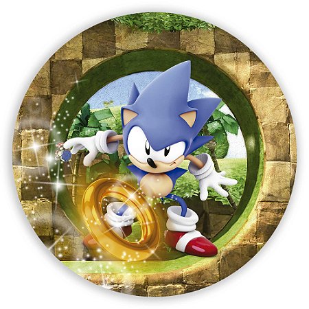 Mini Painel - Sonic - Sublimado 3D