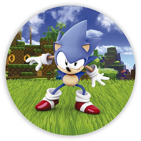 Mini Painel - Sonic - Sublimado 3D