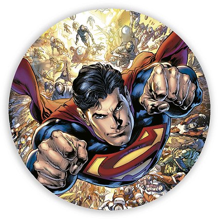 Mini Painel - Super Homem - Sublimado 3D