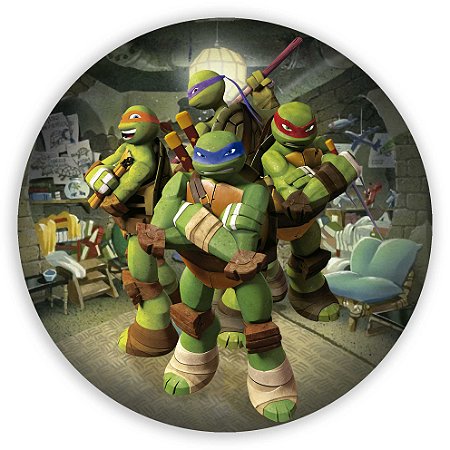 Mini Painel - Tartarugas Ninja - Sublimado 3D