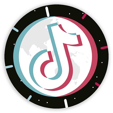Mini Painel - TikTok - Sublimado 3D