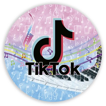 Mini Painel - TikTok - Sublimado 3D