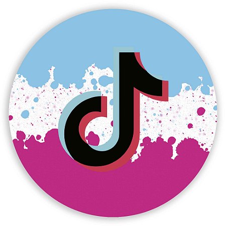 Mini Painel - TikTok - Sublimado 3D