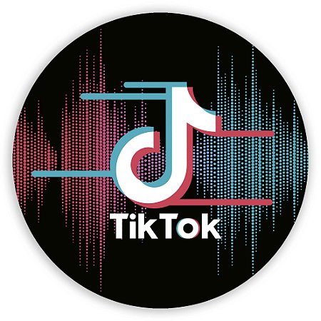 Mini Painel - TikTok - Sublimado 3D