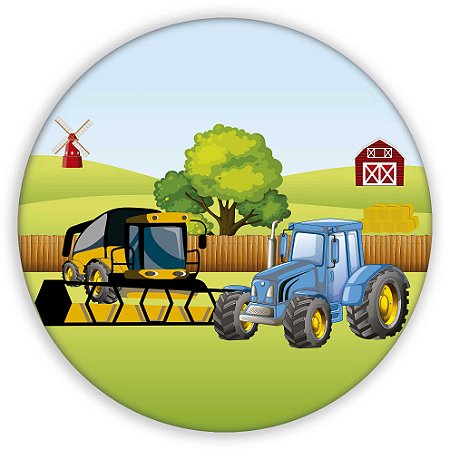 Capa Mini Painel Sublimado - Trator