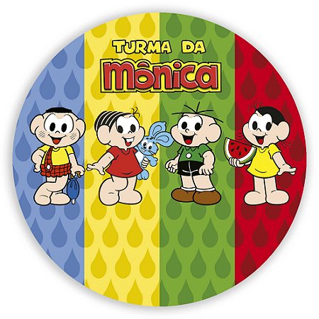 Capa Mini Painel Sublimado - Turma da Monica