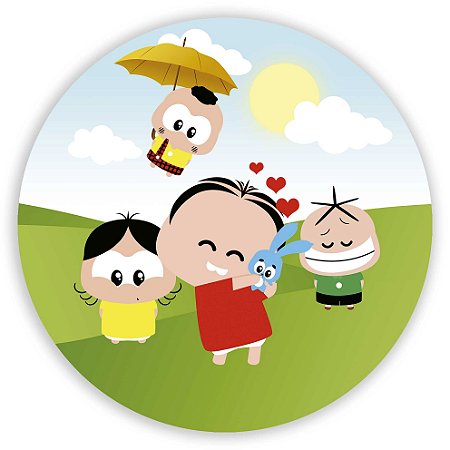 Capa Mini Painel Sublimado - Turma da MônicaMini