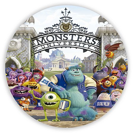 Capa Mini Painel Sublimado - Universidade Monstros
