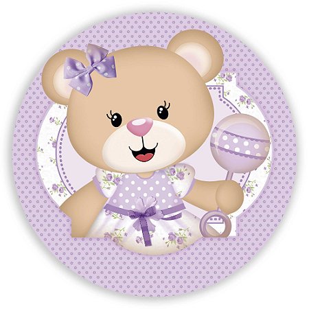 Capa Mini Painel Sublimado - Ursinho