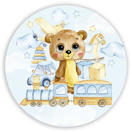 Capa Mini Painel Sublimado - Ursinho