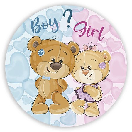 Capa Mini Painel Sublimado - Ursinhos