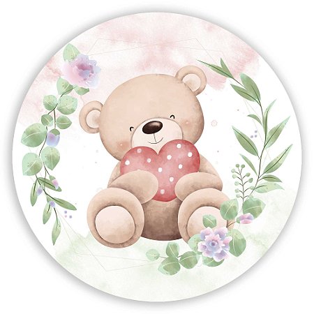 Capa Mini Painel Sublimado - Ursinhos