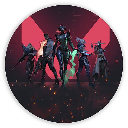 Capa Mini Painel Sublimado - Valorant