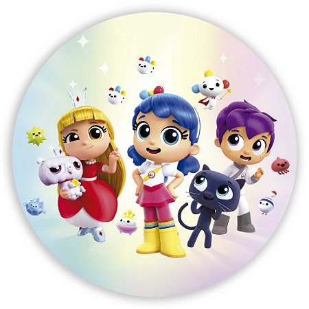 Capa Mini Painel Sublimado - Vera e o Reino do Arco Iris