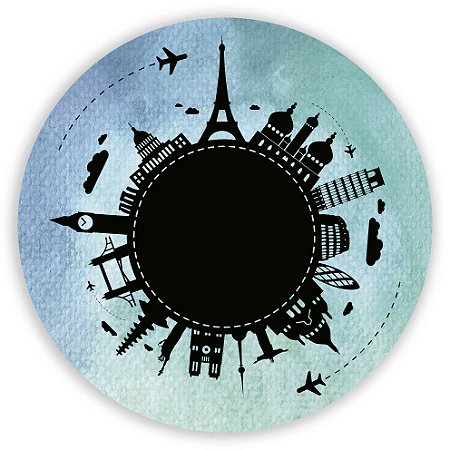 Capa Mini Painel Sublimado - Viagem