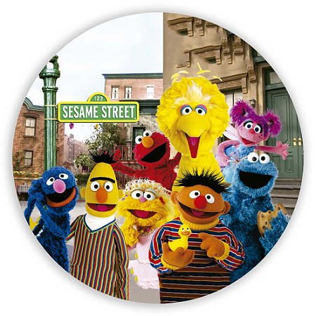 Capa Mini Painel Sublimado - Vila Sesamo