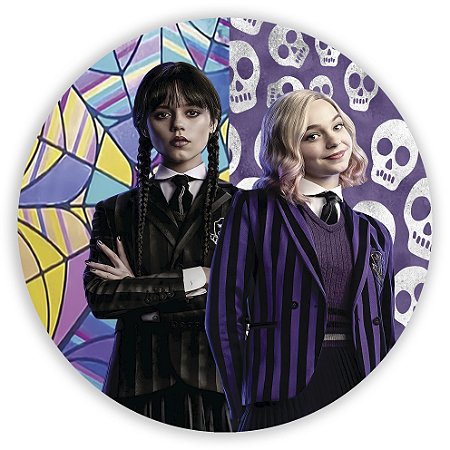 Capa Mini Painel Sublimado - Wandinha