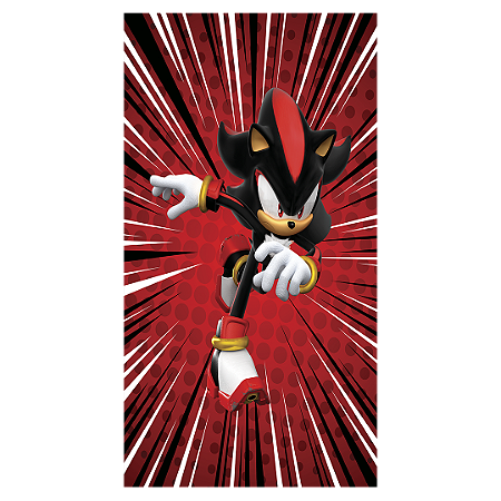 Capa Faixa Lateral Sublimado - Sonic Shadow