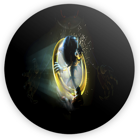 Capa Mini Painel Sublimado - Sonic