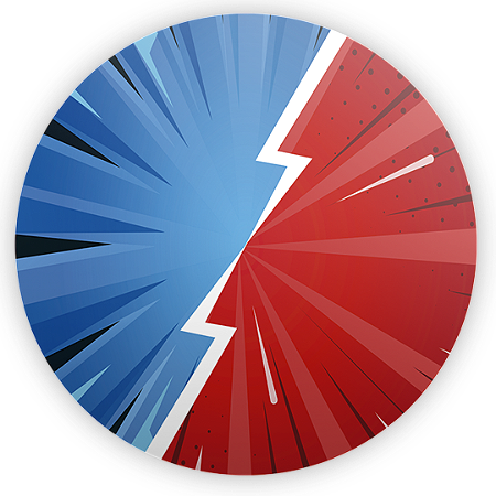 Capa Painel Redondo Sublimado - Fundo Sonic Shadow