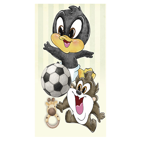 Capa Faixa Lateral Sublimado - Looney Tunes