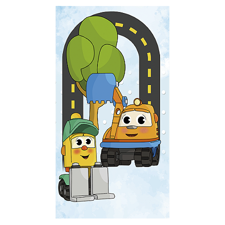 Capa Faixa Lateral Sublimado - Leo O Caminhao