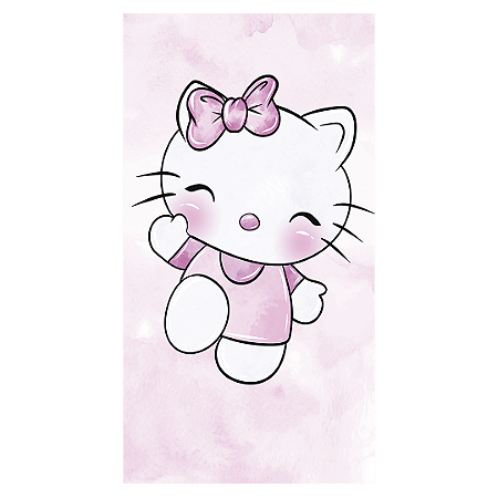 Capa Faixa Lateral Sublimado - Hello Kitty