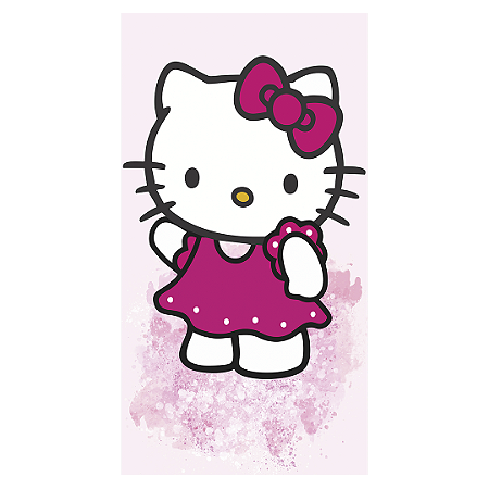 Capa Faixa Lateral Sublimado - Hello Kitty