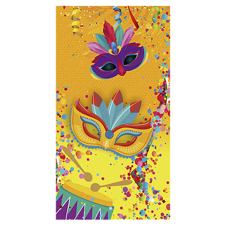 Capa Faixa Lateral Sublimado - Carnaval